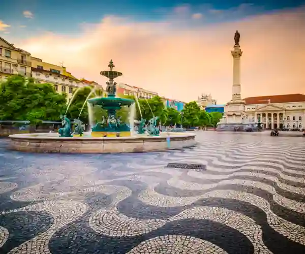 Praça Rossio, Lissabon