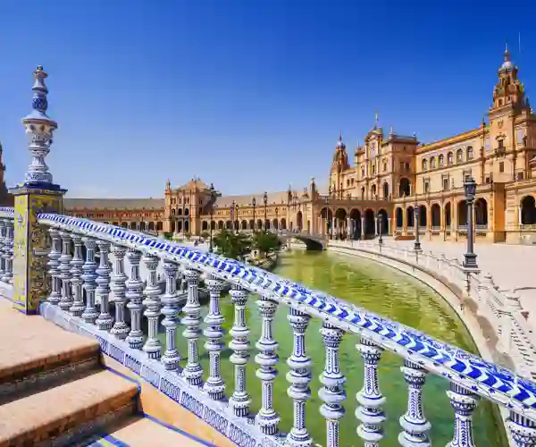 Plaza De España i Sevilla